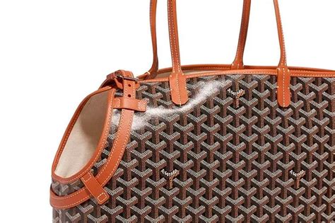 goyard pet carrier gm|Goyard dog accessories.